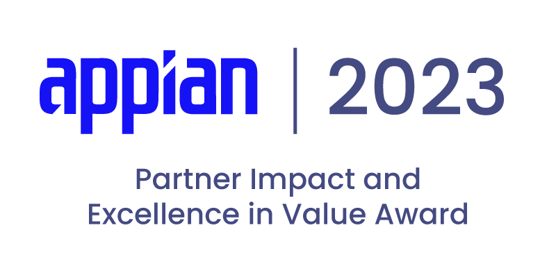 Appian 2023 Partner Impact and Excellence in Value Award